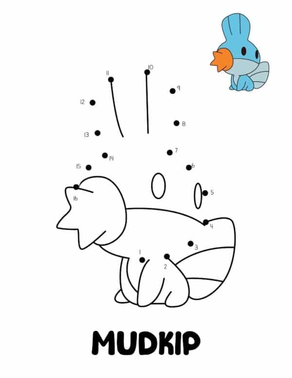Free Pokemon Dot to Dot Printables - Ice Cream n Sticky Fingers