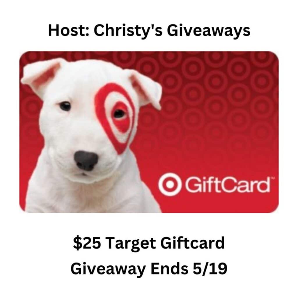 Enter to Win a $25 Target GiftCard Giveaway