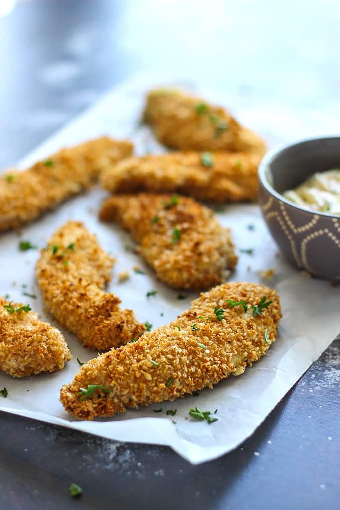 Oven Baked Buttermilk Chicken Tenders