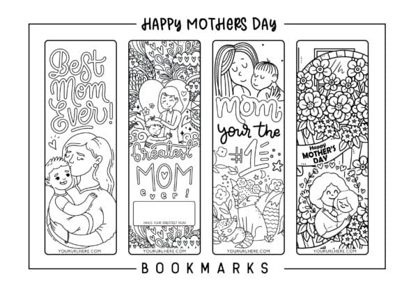 Free Mother's Day Gift Ideas + Printable Bookmarks - Ice Cream n Sticky ...