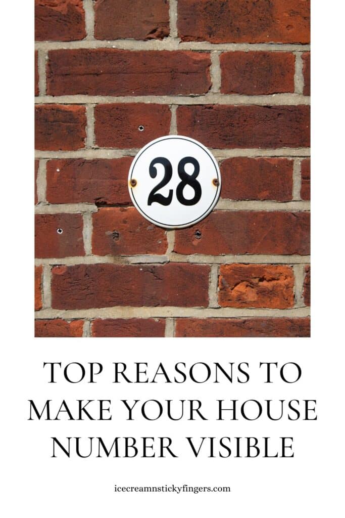 Top Reasons to Make Your House Number Visible