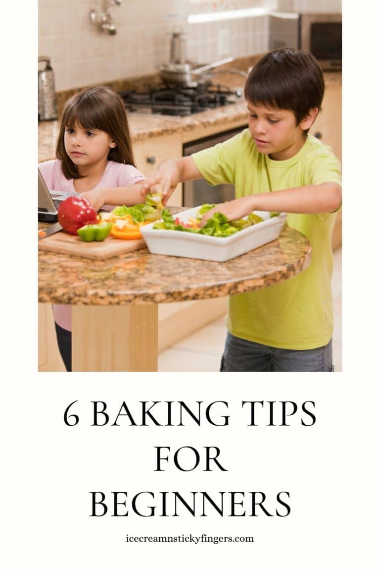 6 Baking Tips For Beginners - Ice Cream n Sticky Fingers