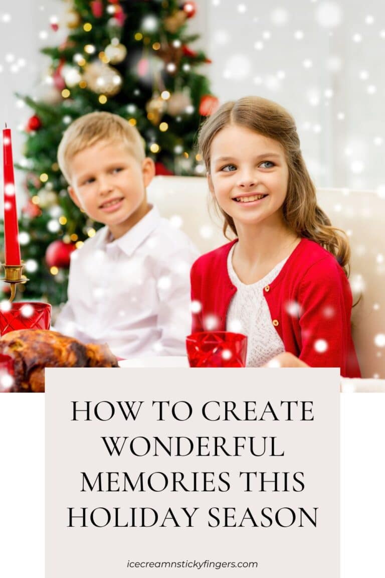 How To Create Wonderful Memories This Holiday Season - Ice Cream n ...