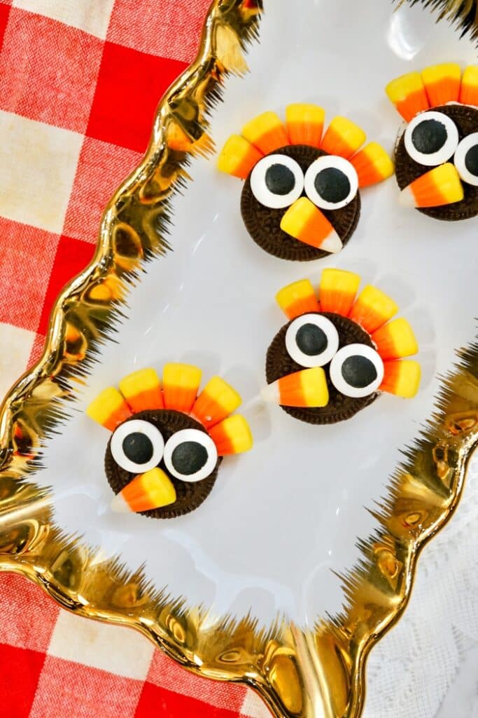 Turkey Oreo Cookies for Kids 3