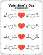Valentine's Day Preschool Activity Pack - Ice Cream n Sticky Fingers