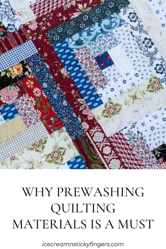 Why Prewashing Quilting Materials Is a Must