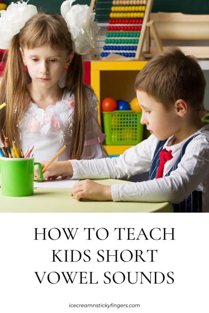 How to Teach Kids Short Vowel Sounds