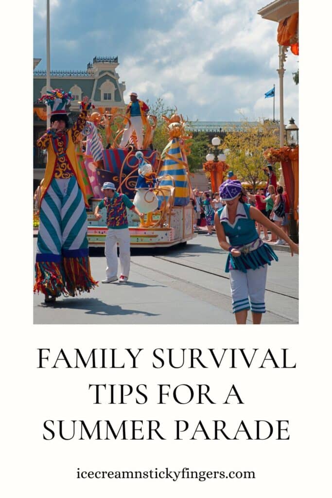 Family Survival Tips for a Summer Parade