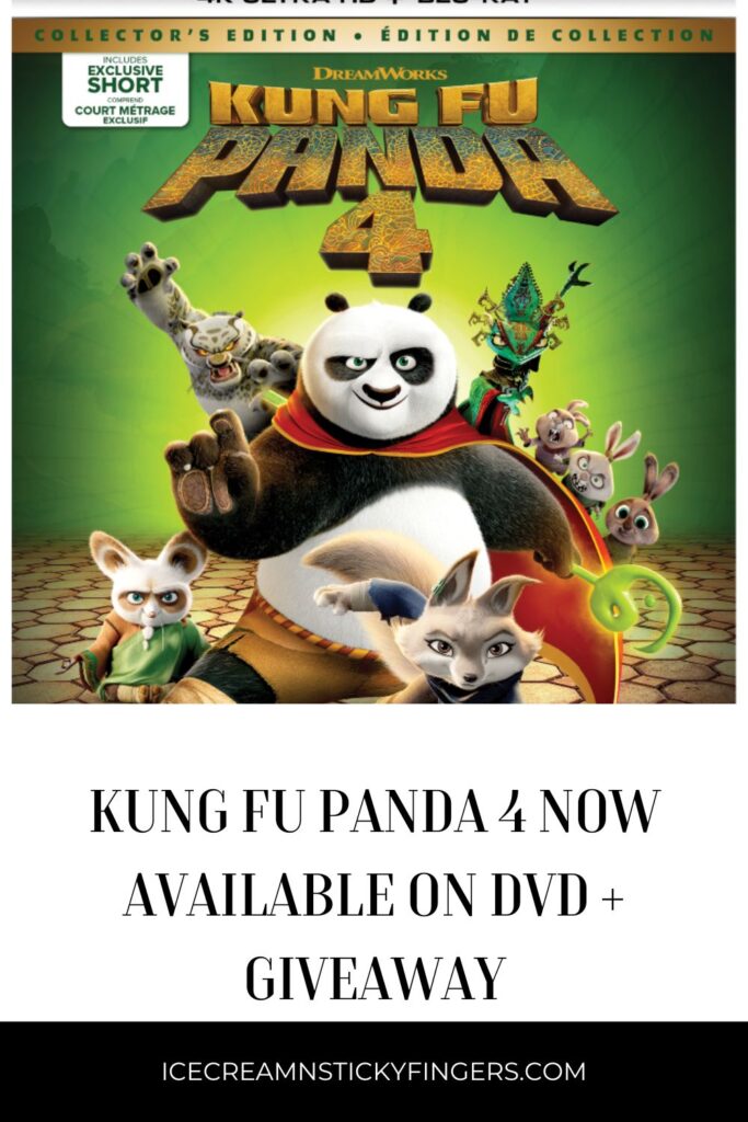 Kung Fu Panda 4 Now Available on DVD + Giveaway