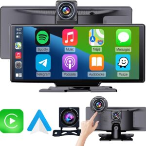 9in Screen for Apple Car Play and Andriod Auto + Dash Cam