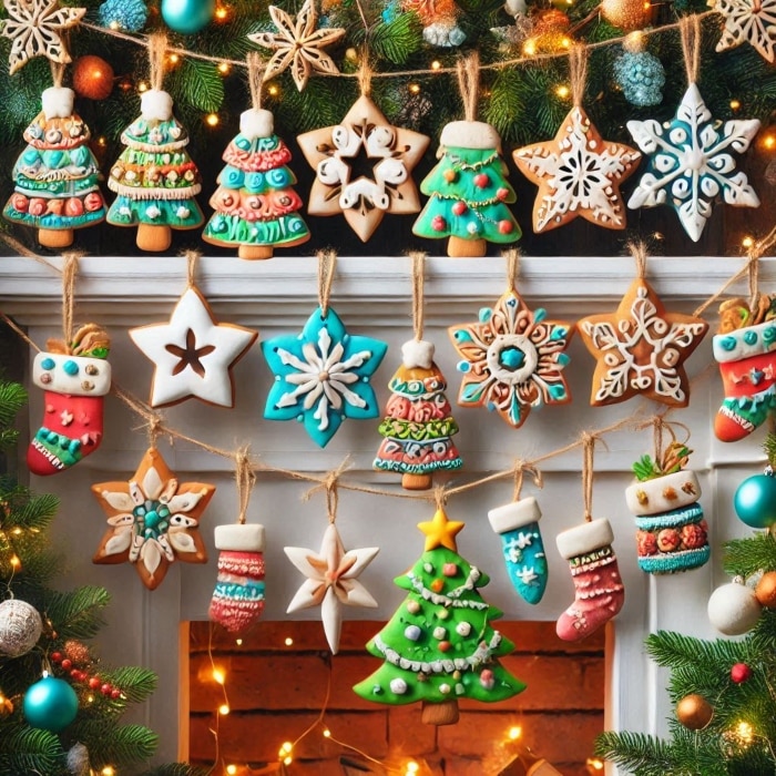 Salt Dough Ornaments Garland