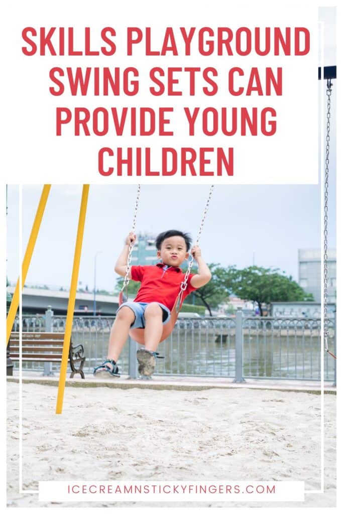 Skills Playground Swing Sets Can Provide Young Children