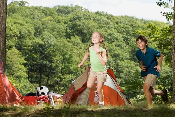 Helping Kids Pack for Camping Trip