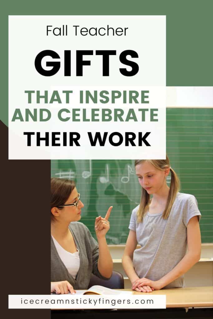 Fall Teacher Gifts That Inspire and Celebrate Their Work