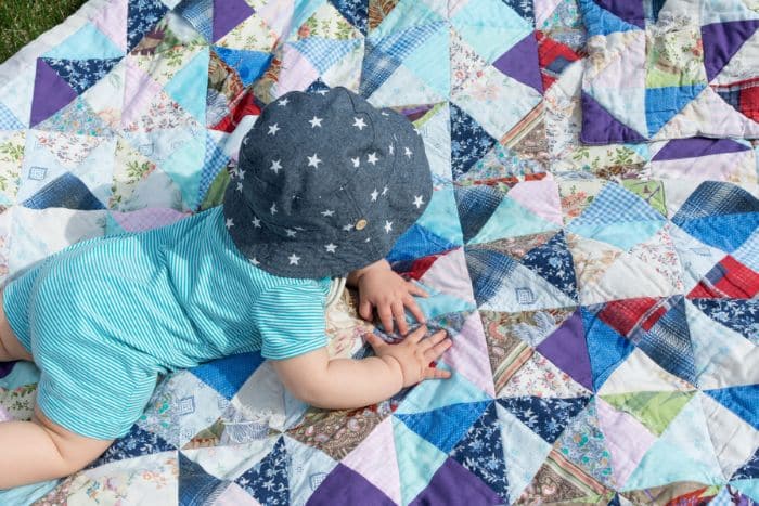 Personal Touches to a Baby Quilt