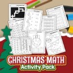 Christmas Math Activity Pack Numbers 1-10