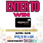 Enter to Win a $75 Amazon Gift Card or Paypal Cash Giveaway