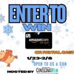 Enter to Win a $75 Amazon Gift Card or Paypal Cash Giveaway