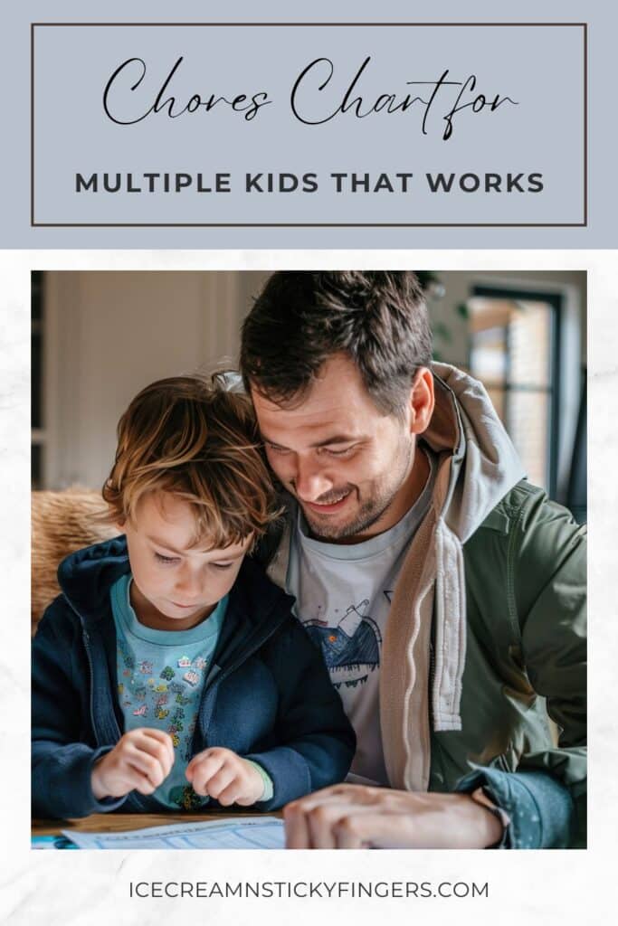 Chores Chart for Multiple Kids That Works