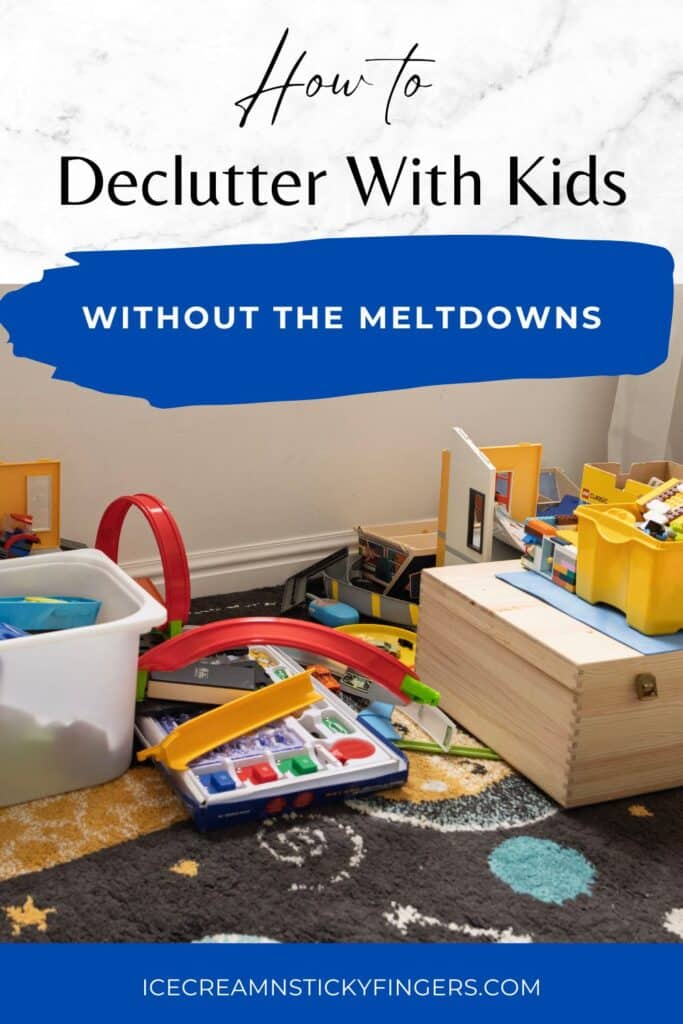 How to Declutter With Kids Without the Meltdowns