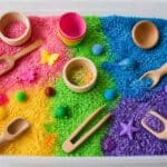 Rice Sensory Bin
