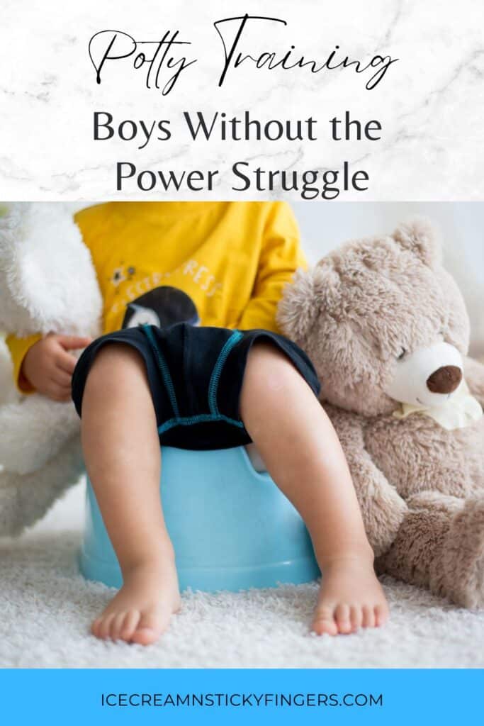 Potty Training Boys Without the Power Struggle