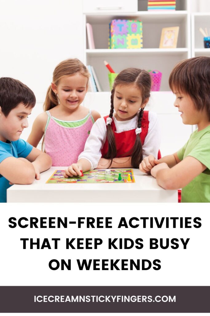 Screen-Free Activities That Keep Kids Busy on Weekends